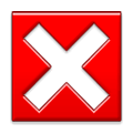 Emoji ❎ Croce Con Quadrato su Samsung Experience 9.1.