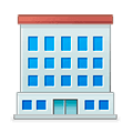 Emoji 🏢 Edificio su Samsung Experience 9.1.