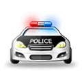 🚔 Emoji Vorderansicht Polizeiwagen Samsung Experience 9.1.