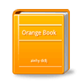 📙 Emoji orangefarbenes Buch Samsung Experience 9.1.