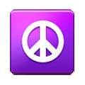☮️ Emoji Símbolo Da Paz na Samsung Experience 9.1.