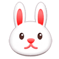 Emoji 🐰 Muso Di Coniglio su Samsung Experience 9.1.
