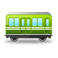 Émoji 🚃 Wagon sur Samsung Experience 9.1.