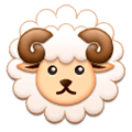 Emoji 🐏 Montone su Samsung Experience 9.1.