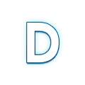 🇩 Emoji Indicador regional símbolo letra D en Samsung Experience 9.1.