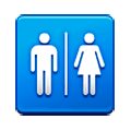 Emoji 🚻 Simbolo Dei Servizi Igienici su Samsung Experience 9.1.