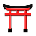 Emoji ⛩️ Santuario Shintoista su Samsung Experience 9.1.