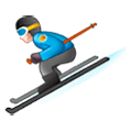⛷️ Emoji Esquiador en Samsung Experience 9.1.