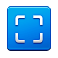 Emoji ⛶ Piazza con quattro angoli su Samsung Experience 9.1.