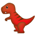 Émoji 🦖 T-Rex sur Samsung Experience 9.1.