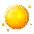 Emoji 🌖 Gibbosa Calante su Samsung Experience 9.1.