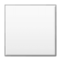 Emoji ⬜ Quadrato Bianco Grande su Samsung Experience 9.1.
