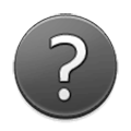 ❔ Emoji weißes Fragezeichen Samsung Experience 9.1.