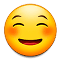 Emoji ☺️ Faccina Sorridente su Samsung Experience 9.1.