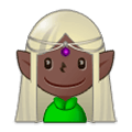 🧝🏿‍♀️ Emoji Elfa: Tono De Piel Oscuro en Samsung Experience 9.1.