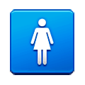 🚺 Emoji Señal De Aseo Para Mujeres en Samsung Experience 9.1.