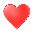 Émoji ♥️ Cœur Cartes sur Samsung Experience 9.5.