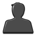 Emoji 👤 Profilo Di Persona su Samsung Experience 9.5.