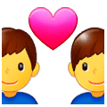 Emoji 👨‍❤️‍👨 Coppia Con Cuore: Uomo E Uomo su Samsung Experience 9.5.