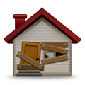 Emoji 🏚️ Casa In Rovina su Samsung Experience 9.5.