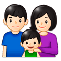 👪🏻 Emoji Familie, helle Hautfarbe Samsung Experience 9.5.