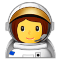 👩‍🚀 Emoji Astronauta Mulher na Samsung Experience 9.5.
