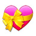 💝 Emoji Corazón Con Lazo en Samsung Experience 9.5.
