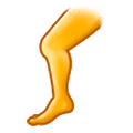 Emoji 🦵 Gamba su Samsung Experience 9.5.