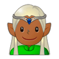 🧝🏾‍♂️ Emoji Elfo Homem: Pele Morena Escura na Samsung Experience 9.5.