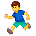 Emoji 🏃‍♂️ Uomo Che Corre su Samsung Experience 9.5.