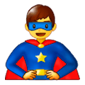 🦸‍♂️ Emoji Homem Super-herói na Samsung Experience 9.5.