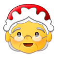 Emoji 🤶 Mamma Natale su Samsung Experience 9.5.