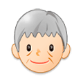 🧓🏻 Emoji Idoso: Pele Clara na Samsung Experience 9.5.