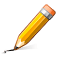 Émoji ✏️ Crayon sur Samsung Experience 9.5.