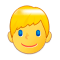 Emoji 👱 Persona Bionda su Samsung Experience 9.5.