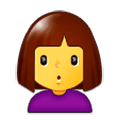 Emoji 🙎 Persona Imbronciata su Samsung Experience 9.5.