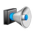 Émoji 📢 Haut-parleur sur Samsung Experience 9.5.