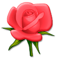 Emoji 🌹 Rosa su Samsung Experience 9.5.