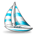 Emoji ⛵ Barca A Vela su Samsung Experience 9.5.