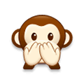Emoji 🙊 Non Parlo su Samsung Experience 9.5.