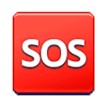 Émoji 🆘 Bouton SOS sur Samsung Experience 9.5.