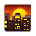 Émoji 🌇 Coucher De Soleil sur Samsung Experience 9.5.