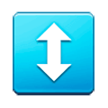 Emoji ↕️ Freccia Su-giù su Samsung Experience 9.5.