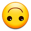 🙃 Emoji umgekehrtes Gesicht Samsung Experience 9.5.