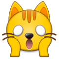 Émoji 🙀 Chat Fatigué sur Samsung Experience 9.5.