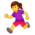 🏃‍♀️ Emoji Mujer Corriendo en Samsung Experience 9.5.