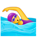 🏊‍♀️ Emoji Mujer Nadando en Samsung Experience 9.5.
