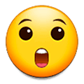 Emoji 😲 Faccina Stupita su Samsung One UI 1.0.