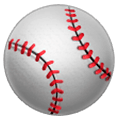 Émoji ⚾ Baseball sur Samsung One UI 1.0.
