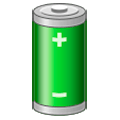 Emoji 🔋 Batteria su Samsung One UI 1.0.
